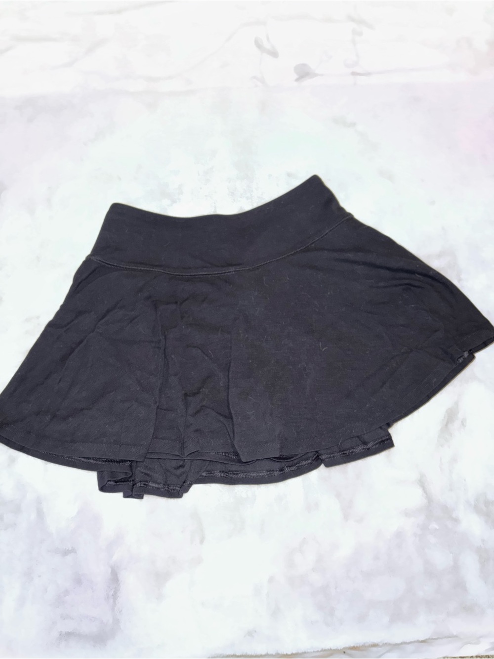 Hollister Black Flared Mini Skirt - Picture 1 of 2